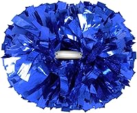 Vista 46 de Hooshing - Paquete de 2 pompones de animadora con mango tipo bastón, pompones para espíritu de equipo, deportes, bailes, animación, para niños, Negro