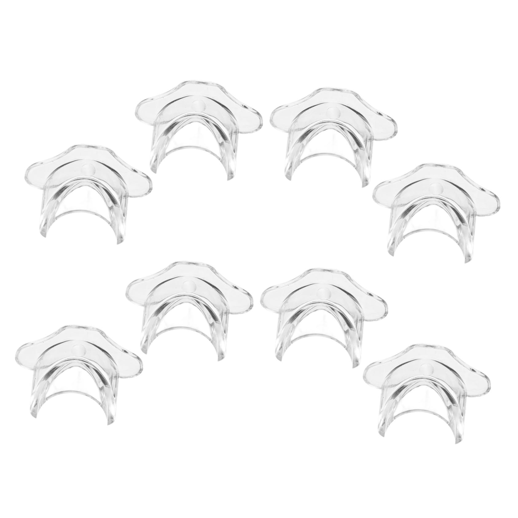 RORPOIR 8pcs Glasses Display Stand Adsorbent Tape Multi-color Accessories Headlight Bracket Pop Bracket Protective Stickers Adhesive Stickers Combination Tape Pin Tools Acrylic Transparent