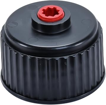 SpeedFX Utility Jug Replacement Cap 8842, Replacement For SpeedFX 5 Gallon Containers, Round, Plastic, Black, with O-Ring