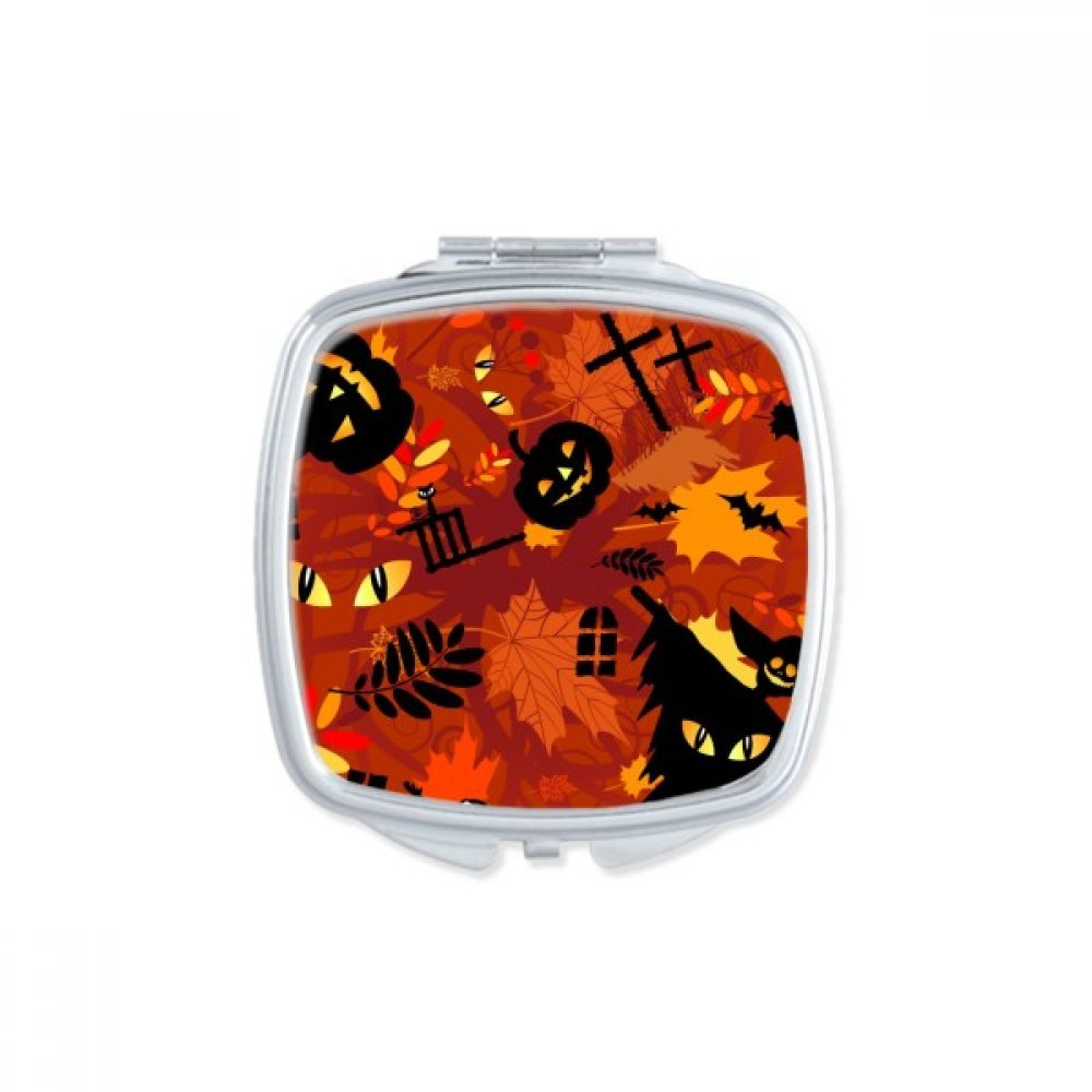 Miroir de maquillage compact motif Halloween, une idée de petit cadeau mignon et utile