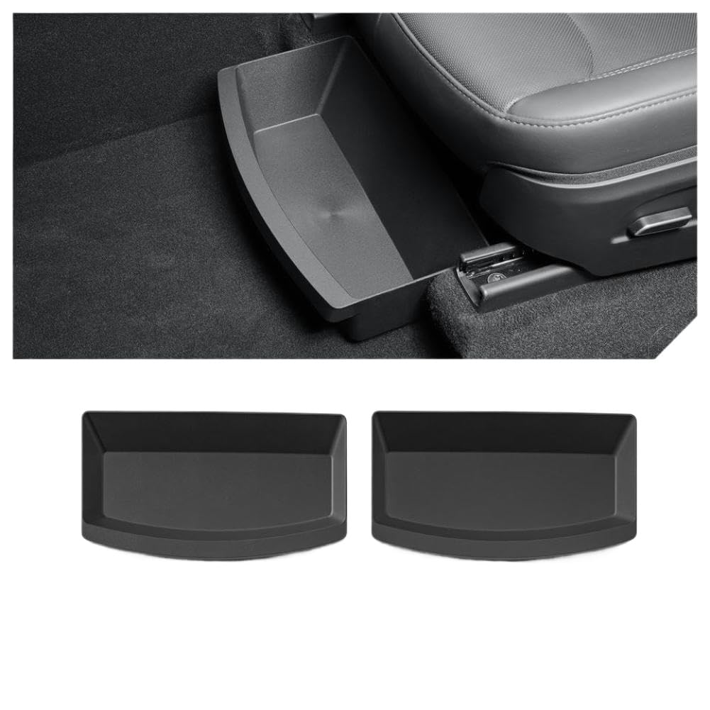 Boîtier rangement sous siège Tesla Model Y 2025 Juniper tiroir TPE