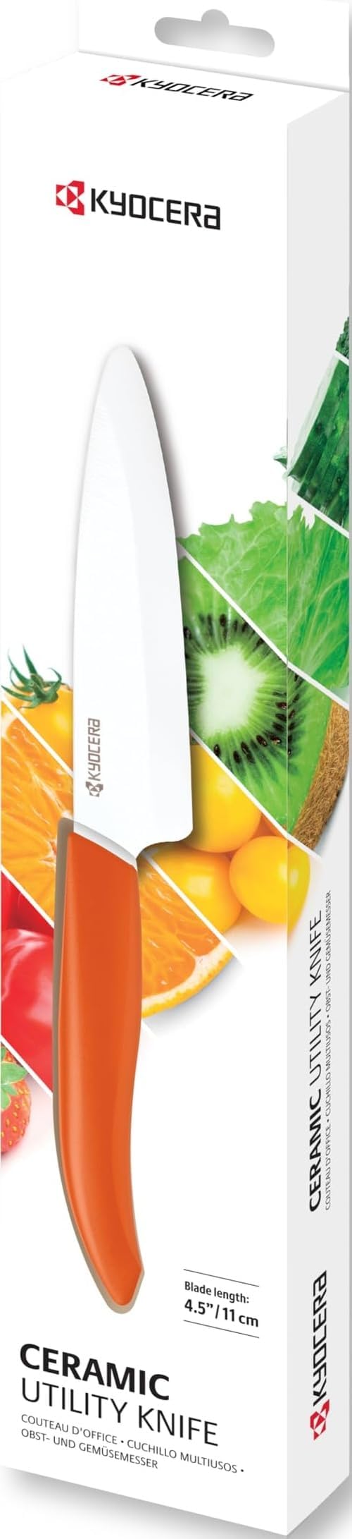 Revolution 4.5" Ceramic Utility Knife โ Ultra-Sharp Japanese Blade