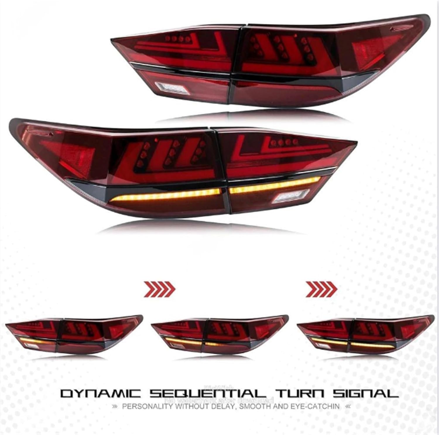 LEXUS ES350 ES300h ES200 ES250 2013-2018 DRL ダイナミック 【リアトランクリッドハンドル】