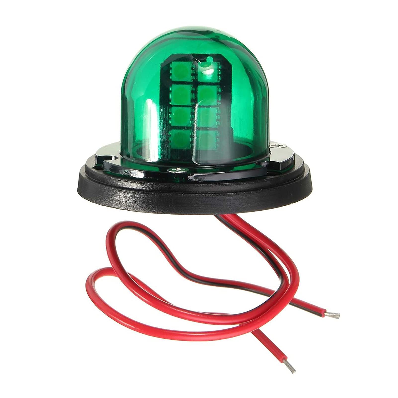2 PZ 8 LED. Arco rosso verde navigazione marino Bow Boat Yacht Pontoon Luminoso luci di avvertimento 1 2V DC Per la navigazione e la pesca