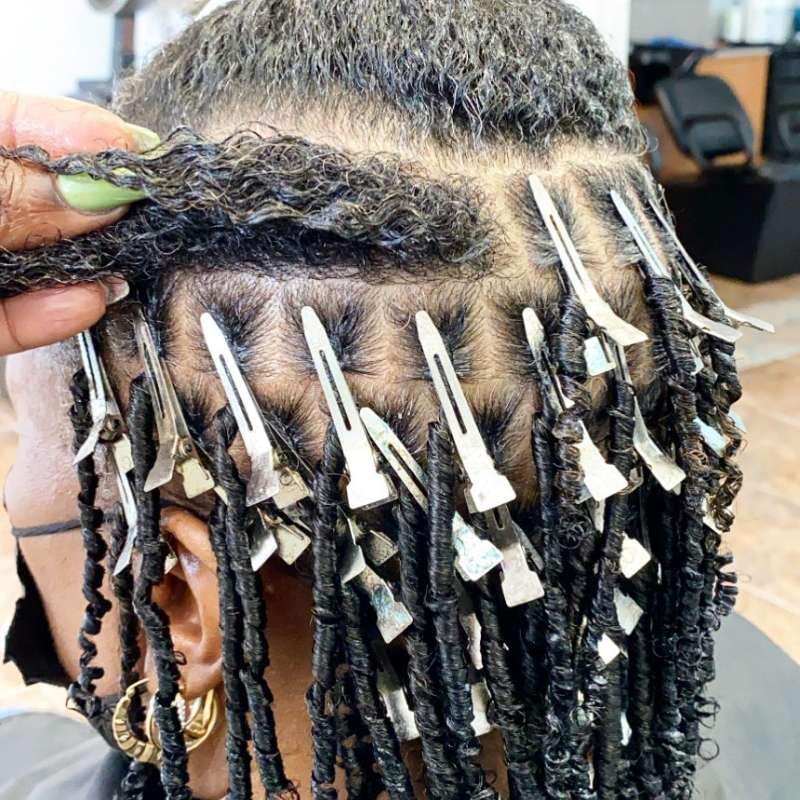 80pcs Metal Duck Billed Hair Clips for Styling Sectioning,Silver Hair Clips for Women Long Hair,Metal Alligator Curl Clips for Hair Roller,Salon,Bows DIY with Case thumbnail