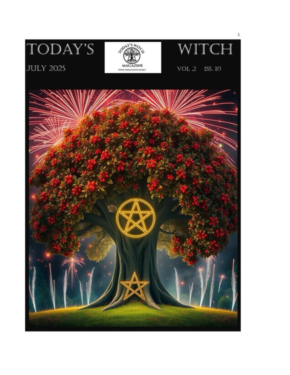 Today's Witch Magazine July 2025, Vol 2 Iss.10
