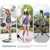 HUA ANGEL Sac Poitrine Homme Femme ave Bandoulière & Multi Poches Léger Petit Sac de Sport en Nylon Sac Bandoulière à Dos Anti-vol pour Voyage Travail Cyclisme Moto Running Gym Pickleball #5