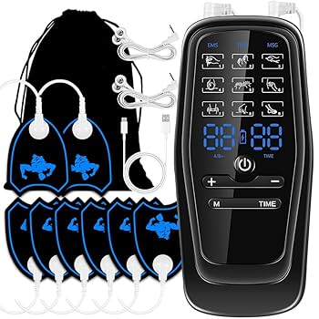 【新品未使用】筋肉を緩める 筋弛緩器（EMS）  Amazon | YOSINA EMS 全身筋肉刺激 9モード 30階段強度 A/B