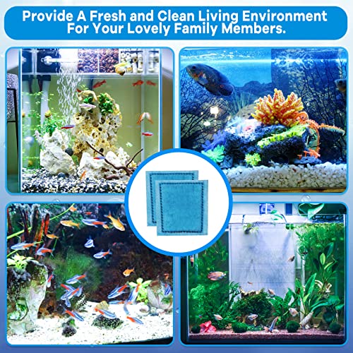 xbbwmrs 16 PCS Aquarium Filter Cartridge Compatiable with Aqua-Tech Filters (EZ-Change #3) Fish Tank Filter Cartridge Compatiable with Aqua-Tech 20-40 & 30-60 Power Filter - Thumbnail 2