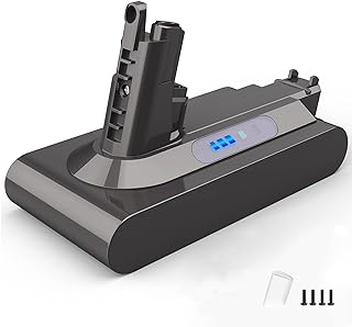 YABER V10 Battery Replacement for V10, V10 Replacement Battery Compatible with V10 SV12 V10 Animal V10 Absolute, V10 Motorhead Wireless Cordless Handheld Vacuum Cleaner
