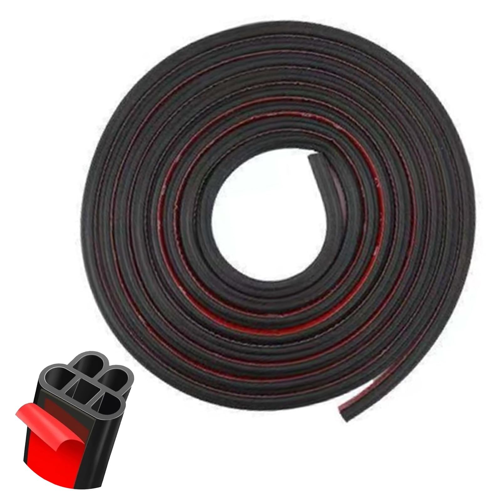 GisWell Auto Türdichtung Selbstklebend Gummidichtung - 10M A