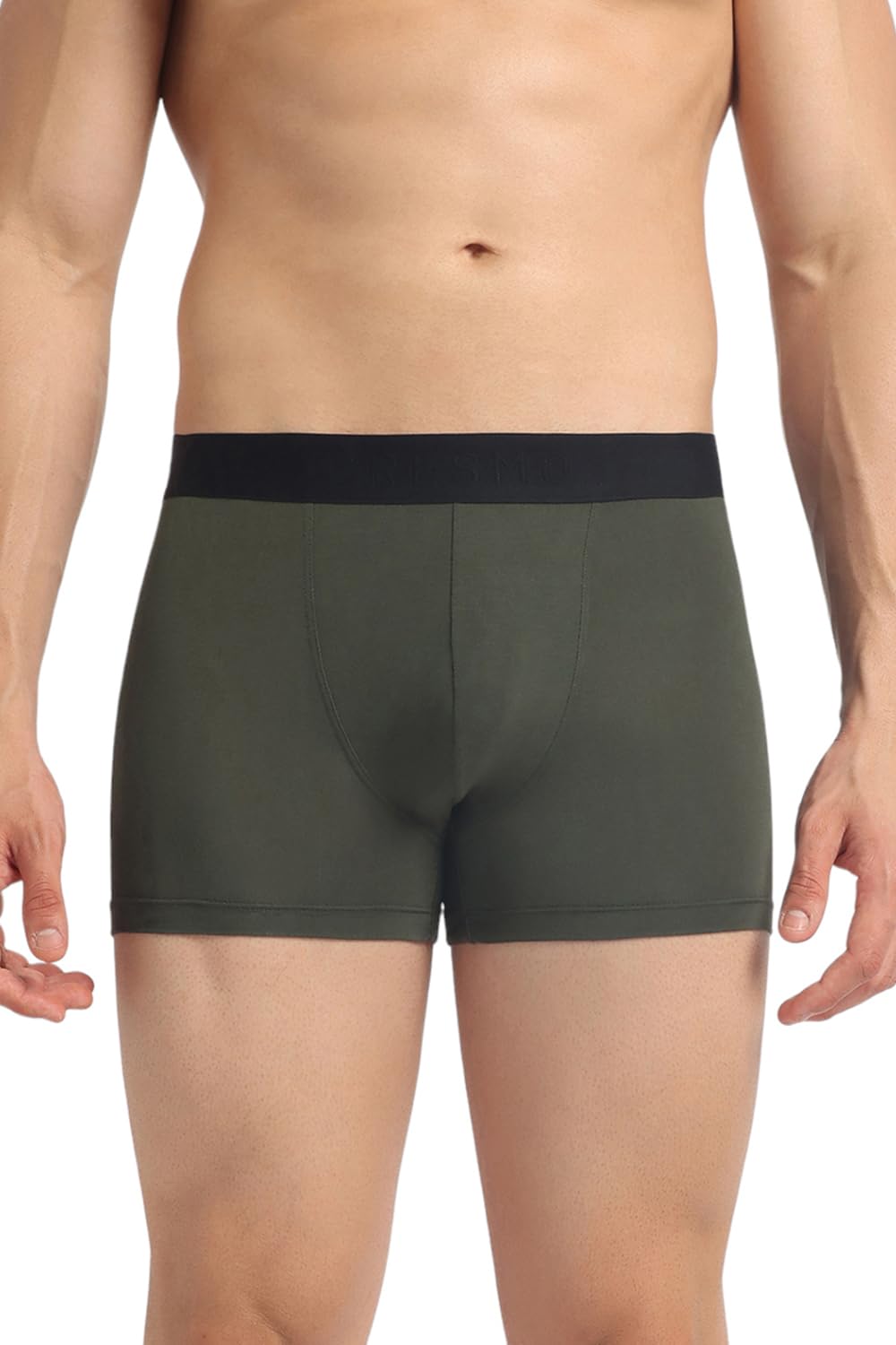 cresmo Men's|Anti-Microbial Luxury Micro Modal Underwear Breathable Ultra Soft Comfort Lightweight Trunk|Pack of 1 |-picture-48