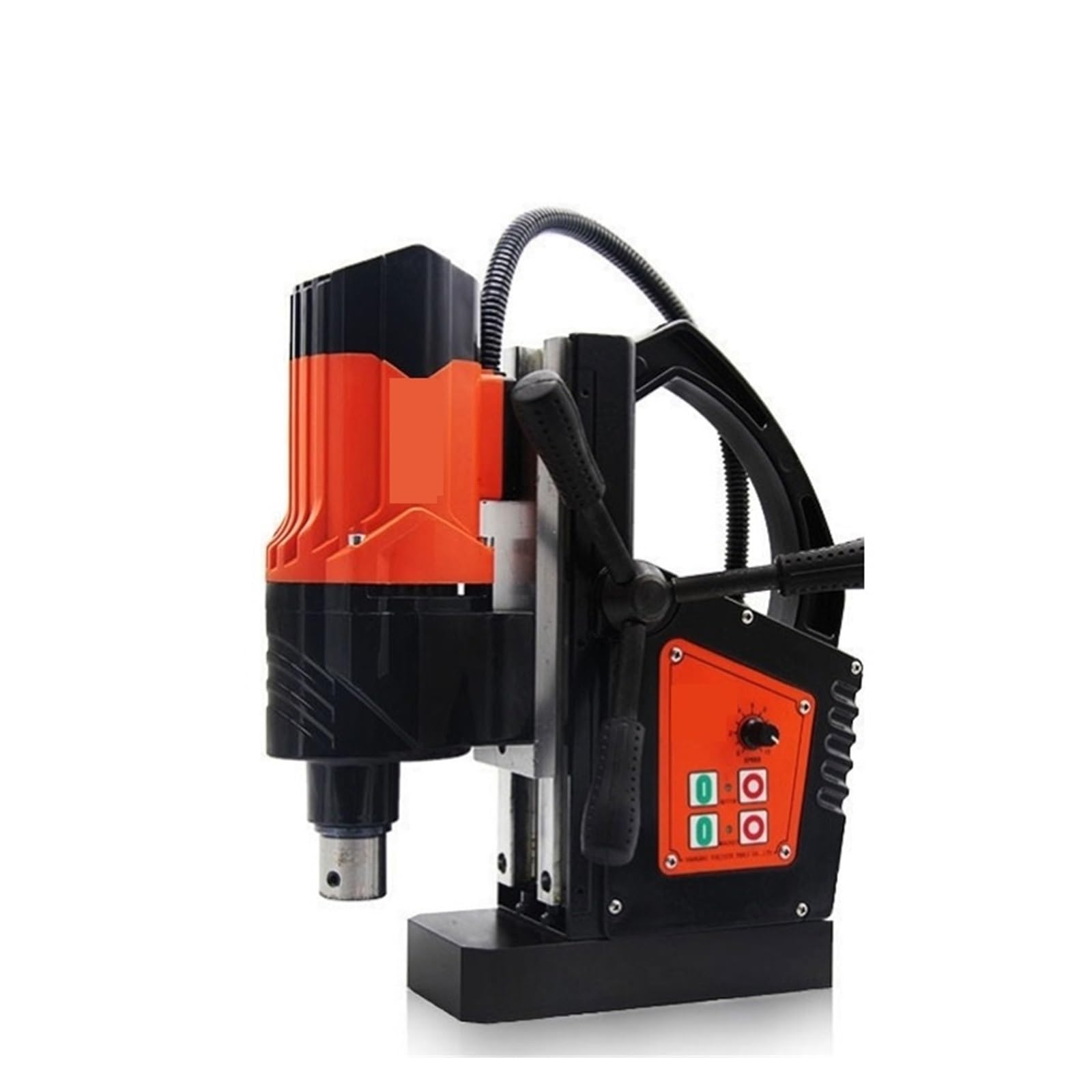 Taladro de columna Taladro Magnético De 800W, Base Magnética Rotativa Eléctrica Industrial, Velocidad Ajustable, Máquina De Taladrar Hacia Adelante Y Hacia Atrás