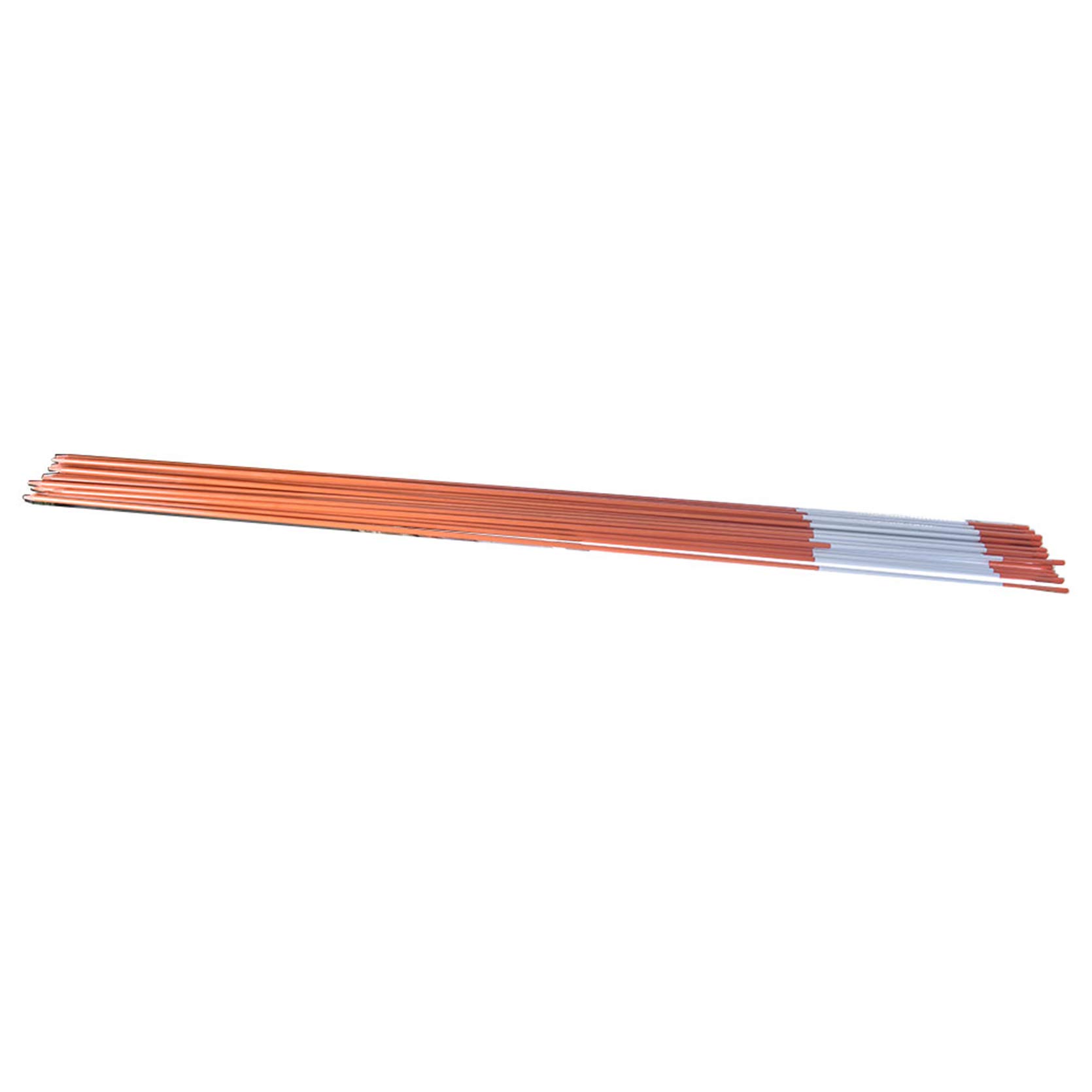 Autoparts Orange Reflective Driveway Markers Snow Stakes 48 Inches Long 1/4-Inch Dia Markers Pack of 25/50/100/200 (25pcs)