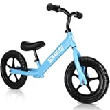 SIMEIQI 12" Balance Bike for Boys Girls 2 3 4 5 Years Old No Pedal Walking Balance Training Sports Bicycle for Kids Toddlers