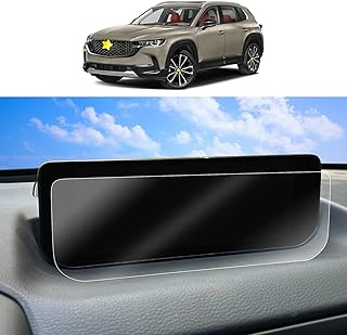 UPGRADED SKTU for 2023 2024 Mazda CX-50 Screen Protector 10.25 Inch 2023 2024 CX-50 VA Screen Protector Navigation Display 2023 2024 CX50 Accessories High Clarity Anti-Scratch 2023 2024 CX-50 S Select/S Preferred/S Preferred Plus/S Premium/S Premium Plus/Turbo/Turbo Premium/Turbo Premium Plus/Turbo Meridian Edition Crystal Clear Protective Film for 2023 2024 Mazda CX-50 S Select/S Preferred/S Preferred Plus/S Premium/S Premium Plus/Turbo/Turbo Premium/Turbo Premium Plus/Turbo Meridian Edition(2P
