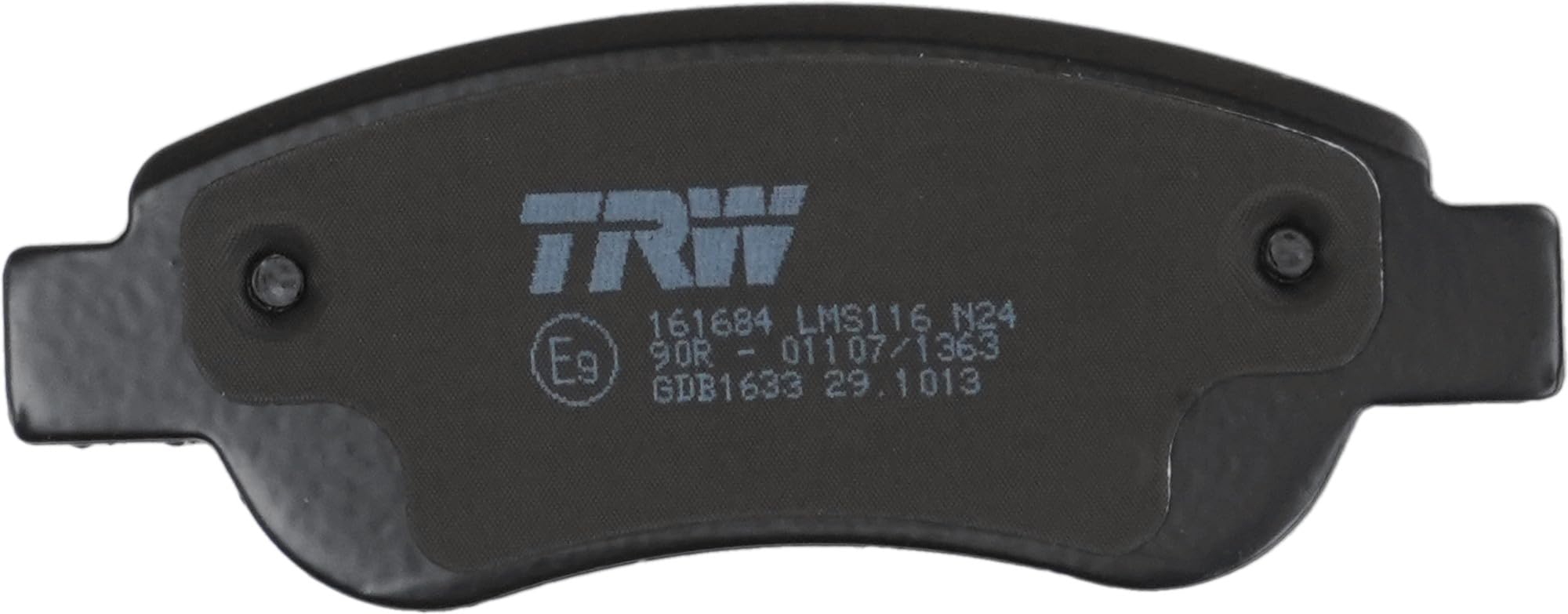 TRW GDB1633 Pastiglie Freno Set di 4 para Toyota Aygo (_B1_) 2005-2014 Assale anteriore e Altri Veicoli