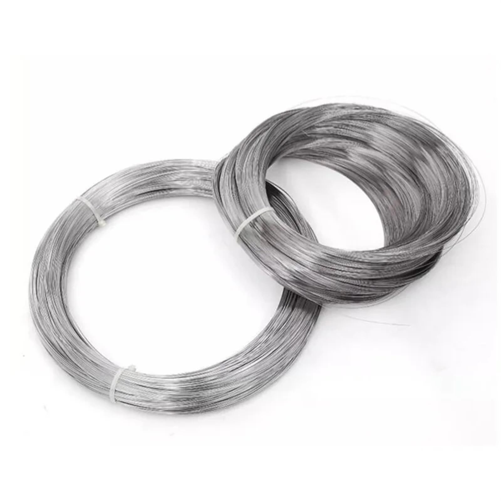 Rzeźbienie w aluminium Metal Drut rzemieślniczy, Zestaw drutu Bonsai ze stali nierdzewnej 0,3 mm-6 mm do rzemiosła, biżuterii, treningu, wędkarstwa(0.3mm 1KG 1pc)