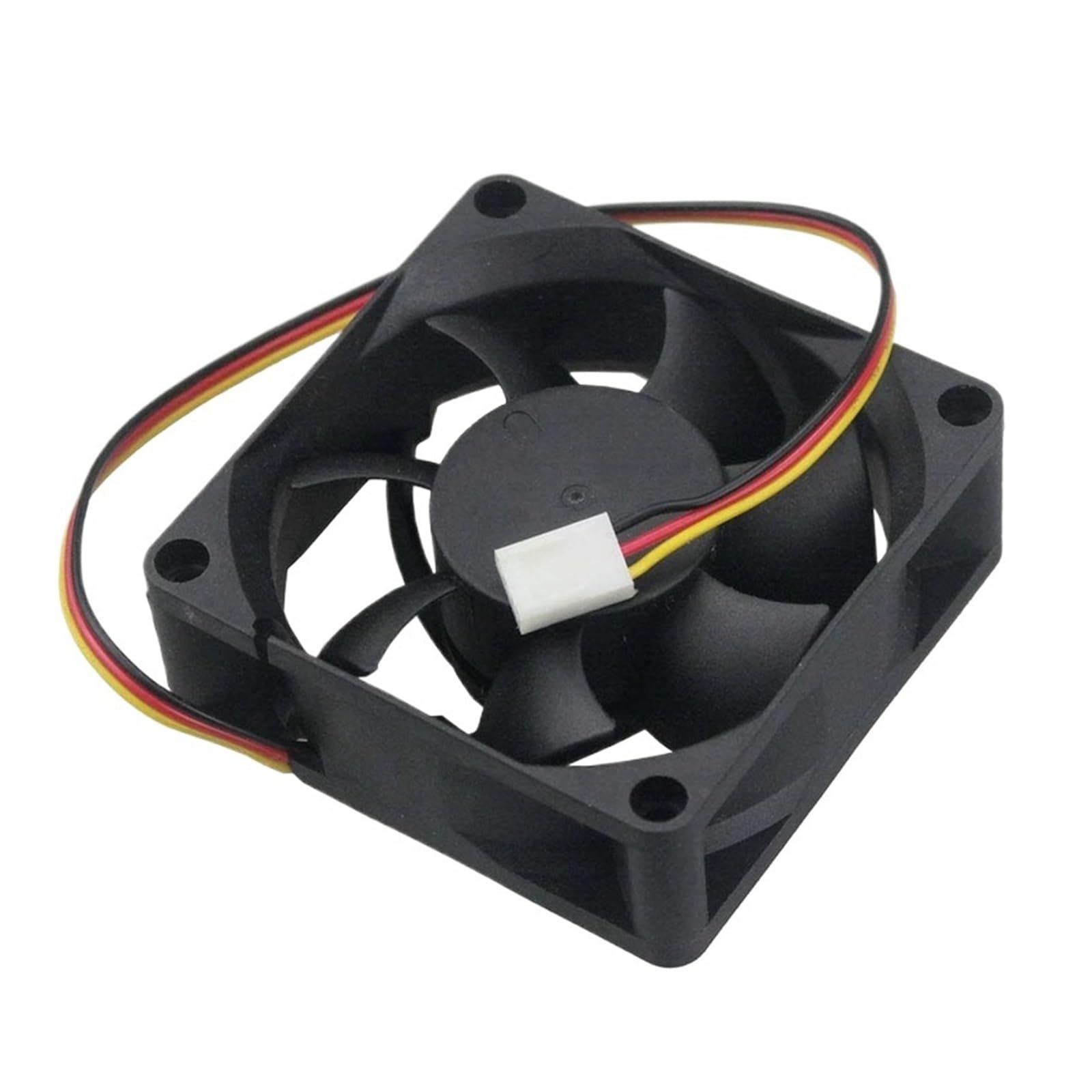 5 szt. Wentylator 12 V DC bezszczotkowy chłodnica obudowy komputera złącze 3Pin 7025