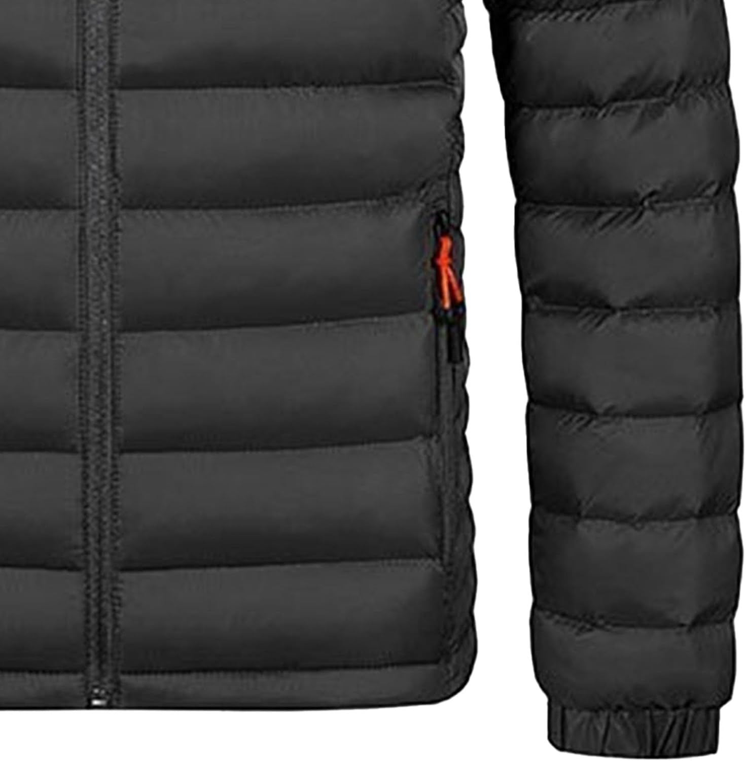 Maiyifu-GJ Men's Winter Hooded Puffer Jacket Warm Lightweight Quilted Down Coat Outerwear Windproof Thicken Windbreaker