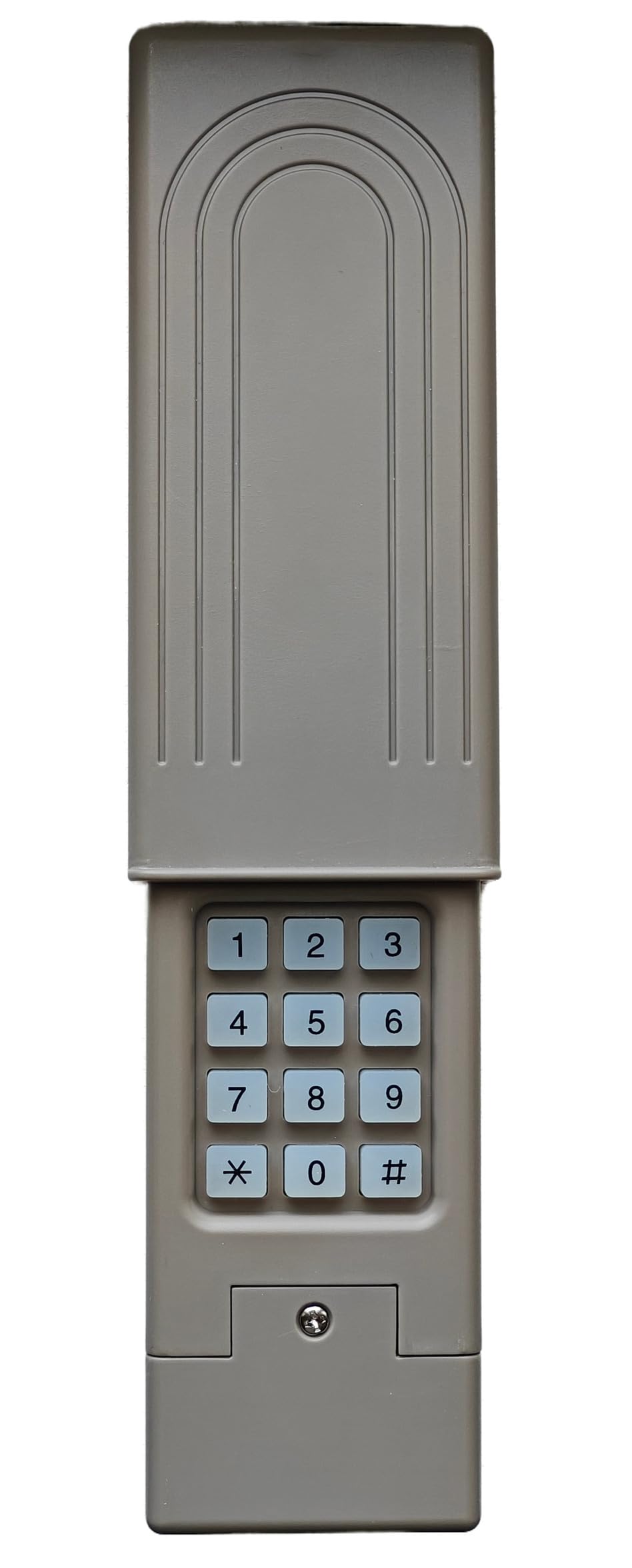 Keyless Entry KLIK2U, Compatible with Chamberlain LiftMaster Craftsman Genie Security +2.0 and More, Universal Garage Door Opener Keypad (Nardo Grey)