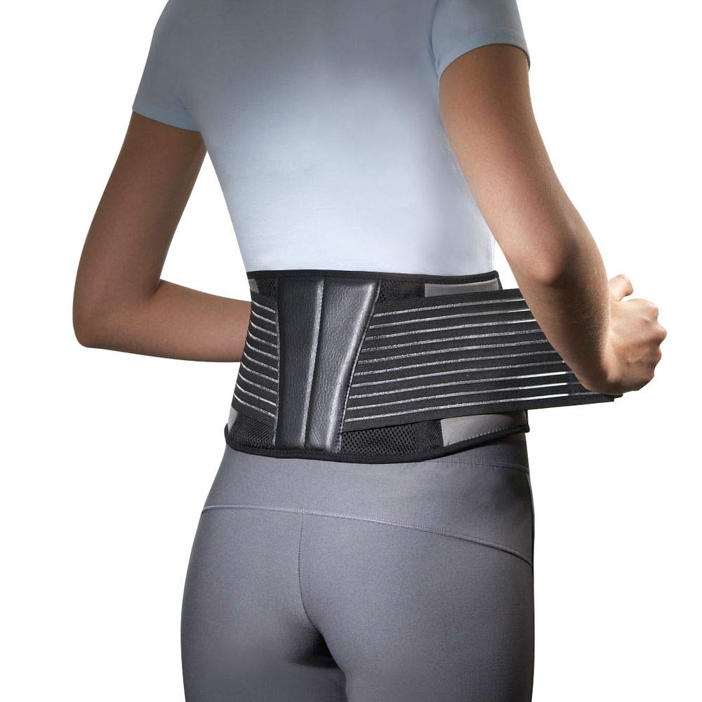 LP Support575 Nano Bamboo Back Lumbar Support, Black