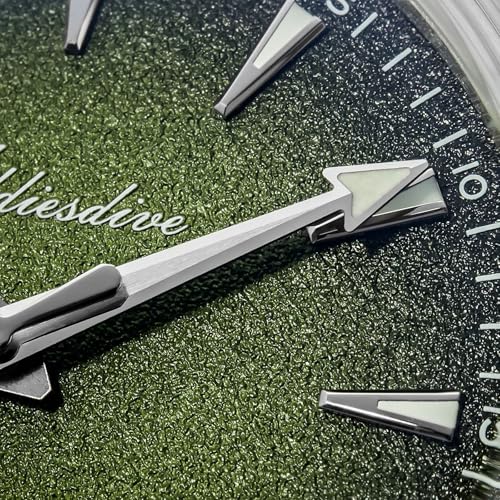 Image of ADDIESDIVE Mens Watch Automatic NH35 /8215 200M Luminous Easy to Read Dial Wrist Watch Minimalist Fashion Simple Watch Analog Date with Leather Strap and Bracelet