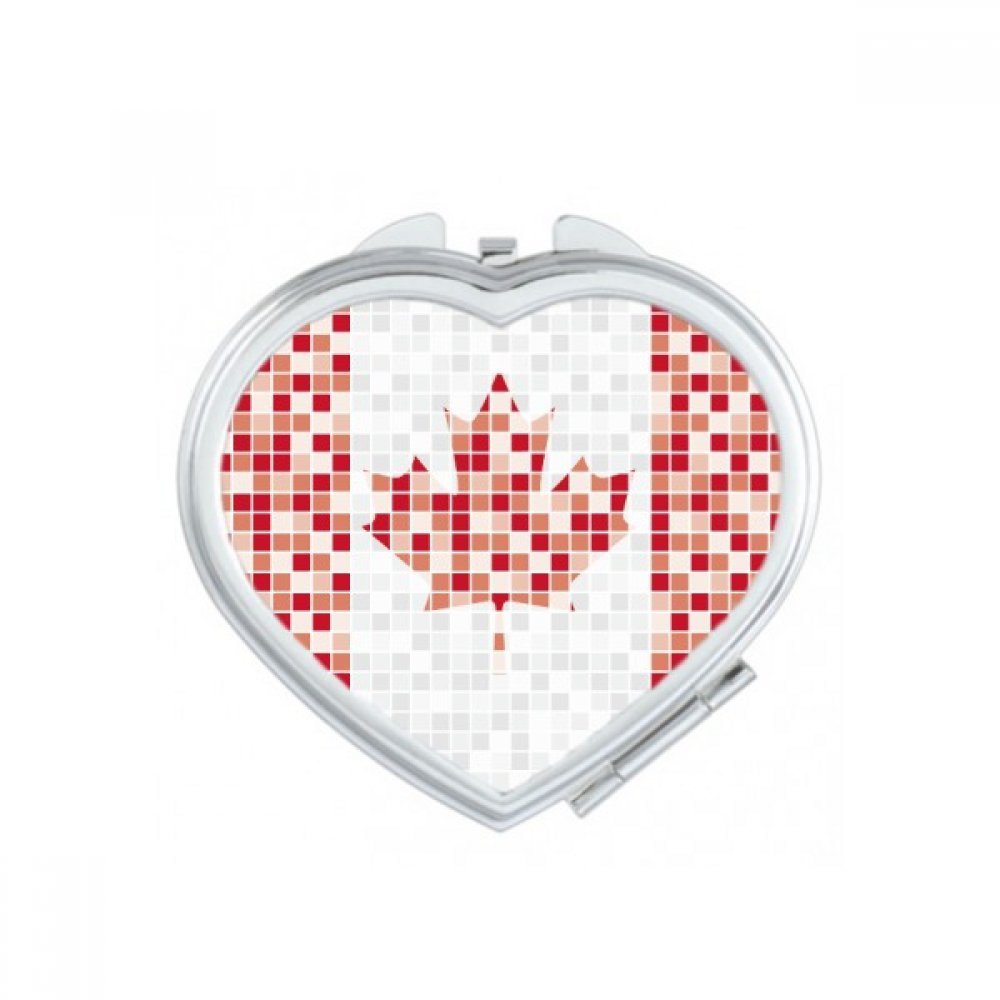Miroir de poche Canada mignon petit cadeau souvenir pour anniversaire et fêtes
