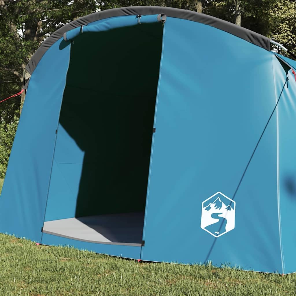 Namiot tunelowy dla osób z dachem, x x, zielony i biały, poliester 185T z powłoką PU, wodoszczelny, na kemping, do okien wentylacyjnych i portu E