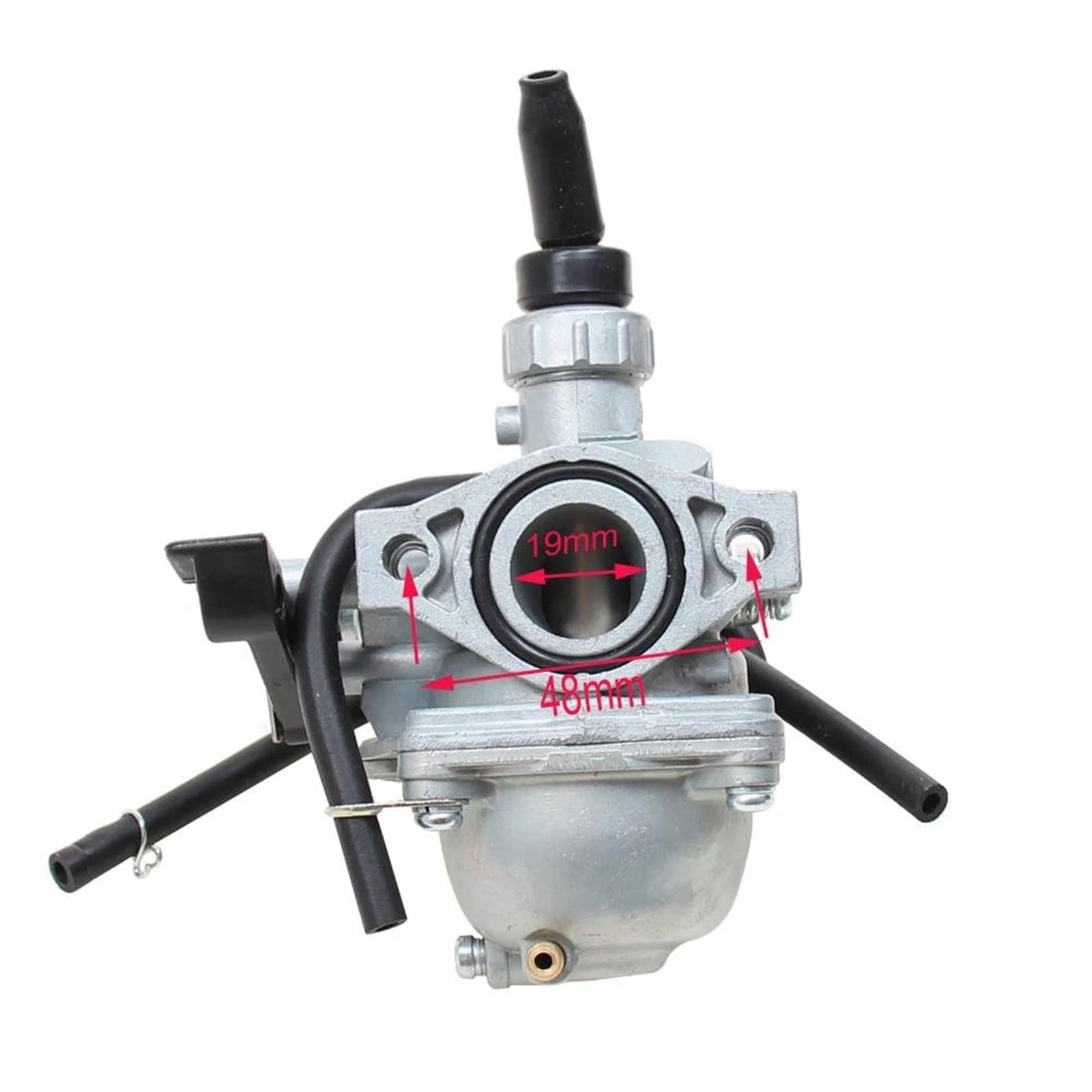 Moteur Carburateur pour MIKUNI pour VM16 Carb 50 70 90 100 110 CC Dirt Pit Bike ATV Quad Buggy Go Kart Monkey pour Motobike Moto Carburateur 19mm Carburateurs Moto