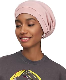 Cosy Satinado Forrado Slouchy Gorro con Banda Elástica Suave para Hombres Y Mujeres