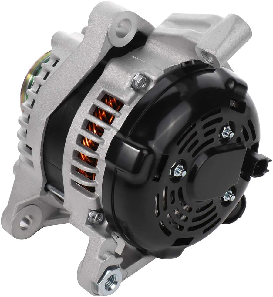 cciyu New Car Alternator Replacement for/Compatible with 2010 2011 2012 Liberty 2011 For Dodge Nitro 3.7L 11504