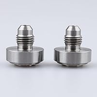 Vista 1 de AC PERFORMANCE -4 AN Macho de soldadura en Bung Fitting Steel, Pack de 2