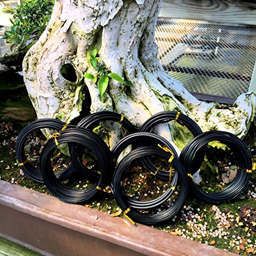 Bonsai Wire for Bonsai Trees Seven Pack Quality Training Wire, Includes Sizes 1.0mm to 4.0mm