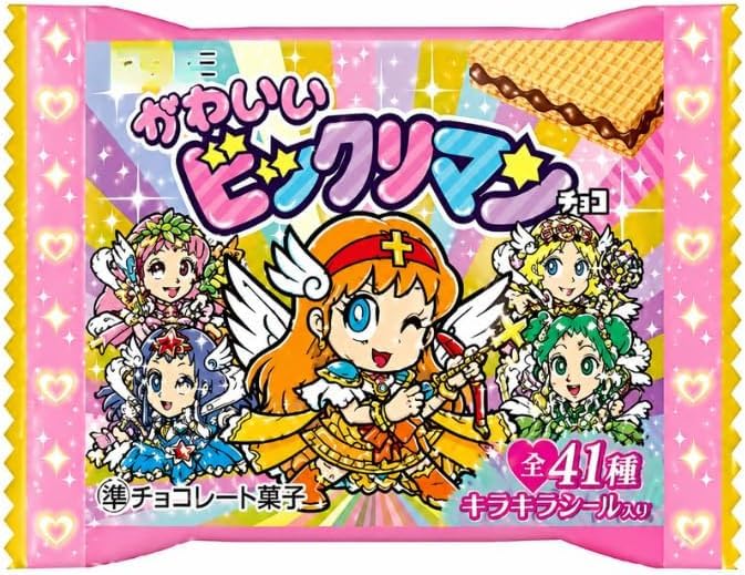 Amazon.co.jp: ロッテ かわいいビックリマンチョコ 30個 BOX 食玩