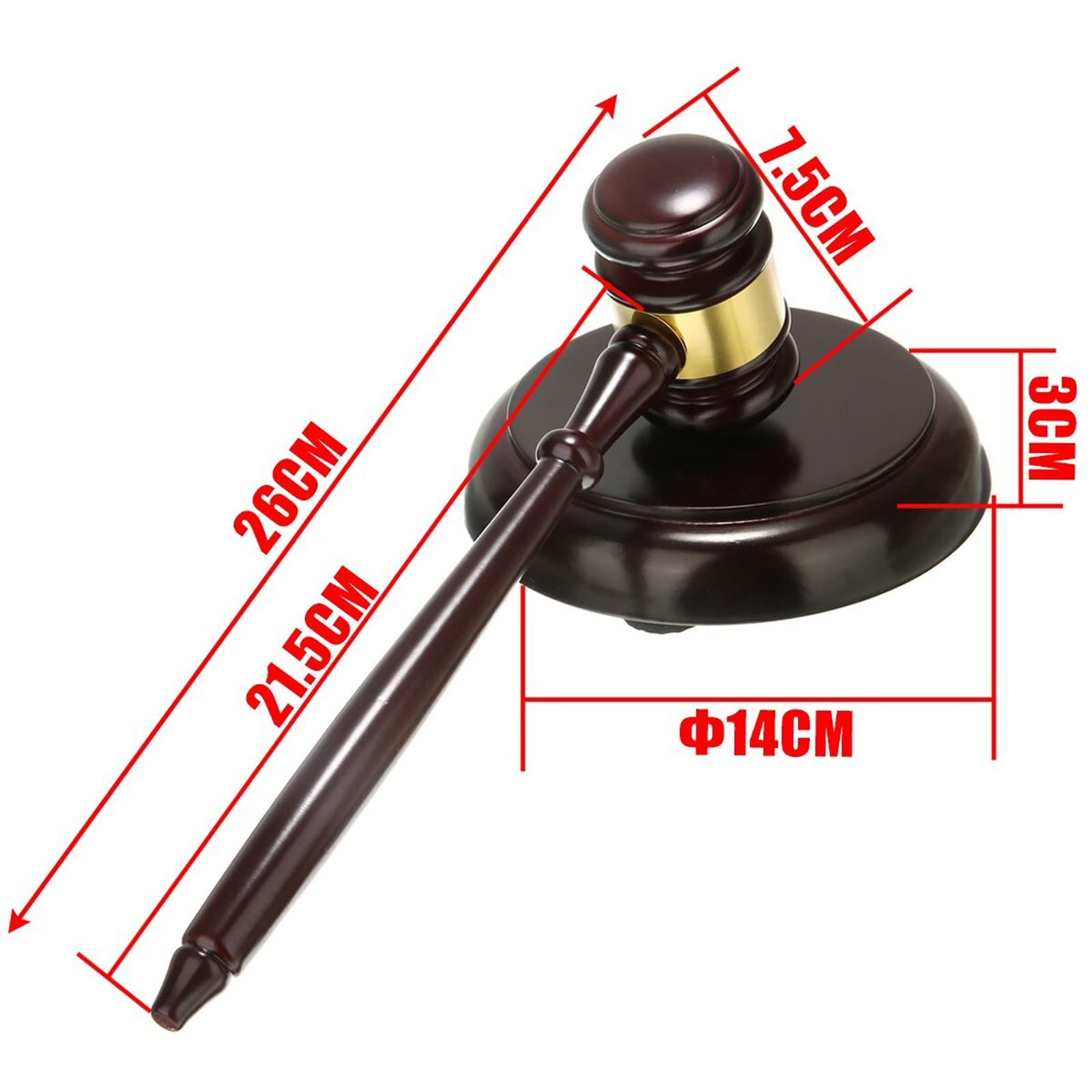 JINGYAN Martillos Lawyer Judge Hammer Wooden Handcrafted Wood Multitool Small Sound Block for Auction Sale ﻿hand tools