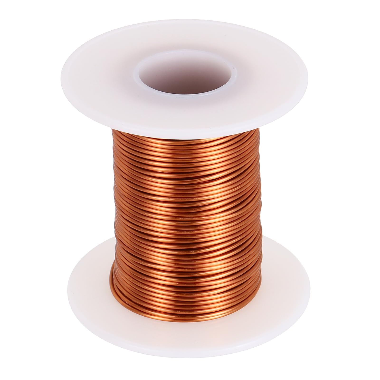 sourcing map 18 AWG Magnetdraht, 18 Gauge Kupferlackdraht, 113,4 g, magnetischer Spulendraht für Transformator, Motor, elektrisch, 155 C (311F)
