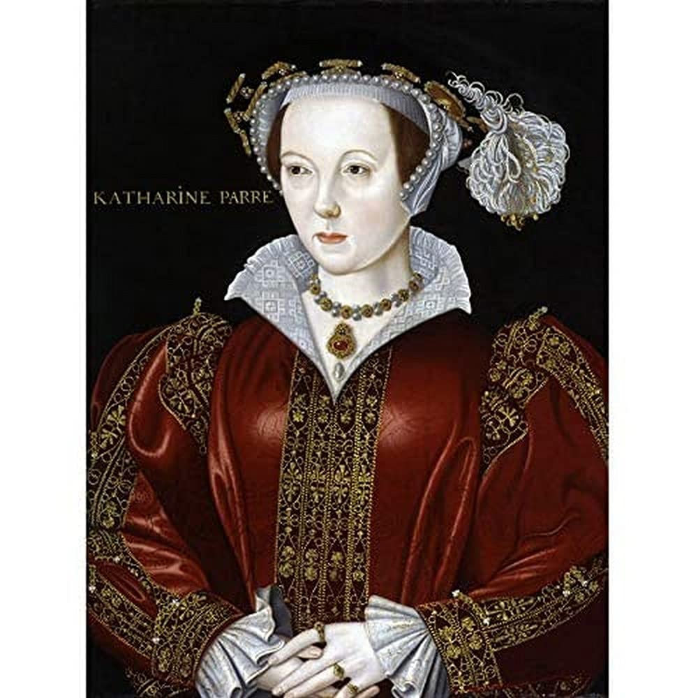 Scrotts Portrait Catherine Parr Gemälde ungerahmt Wandbild Kunstdruck Poster Home Decor Premium
