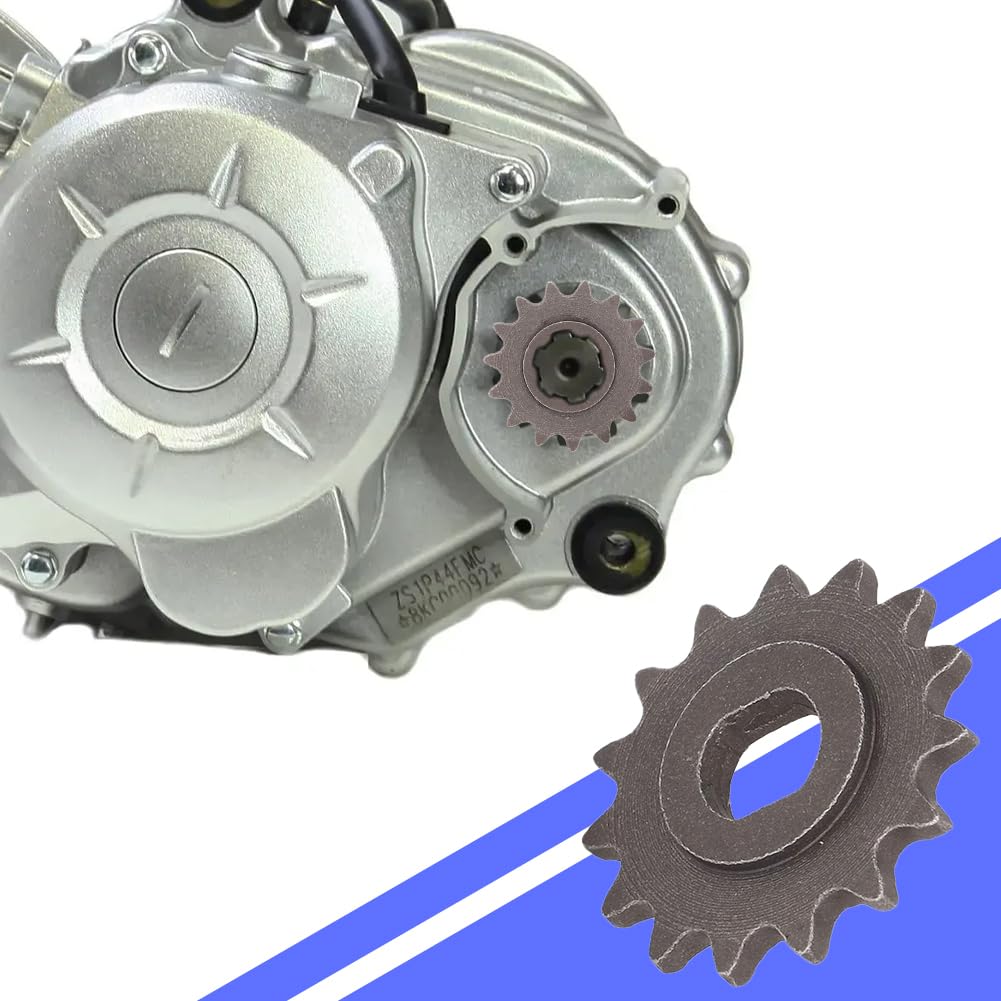 2 Pignoni Motore 13 Denti Per Catena 25H Per Scooter Elettrico Razor MX500/MX650/MY102 - Con Maglie Di Ricambio