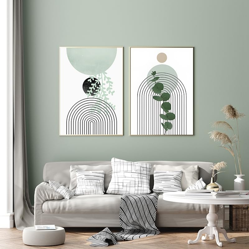 LPFNSF Modern Geometric Plant Decoration Poster, Artistic Abstract Decoration Painting - Image 3