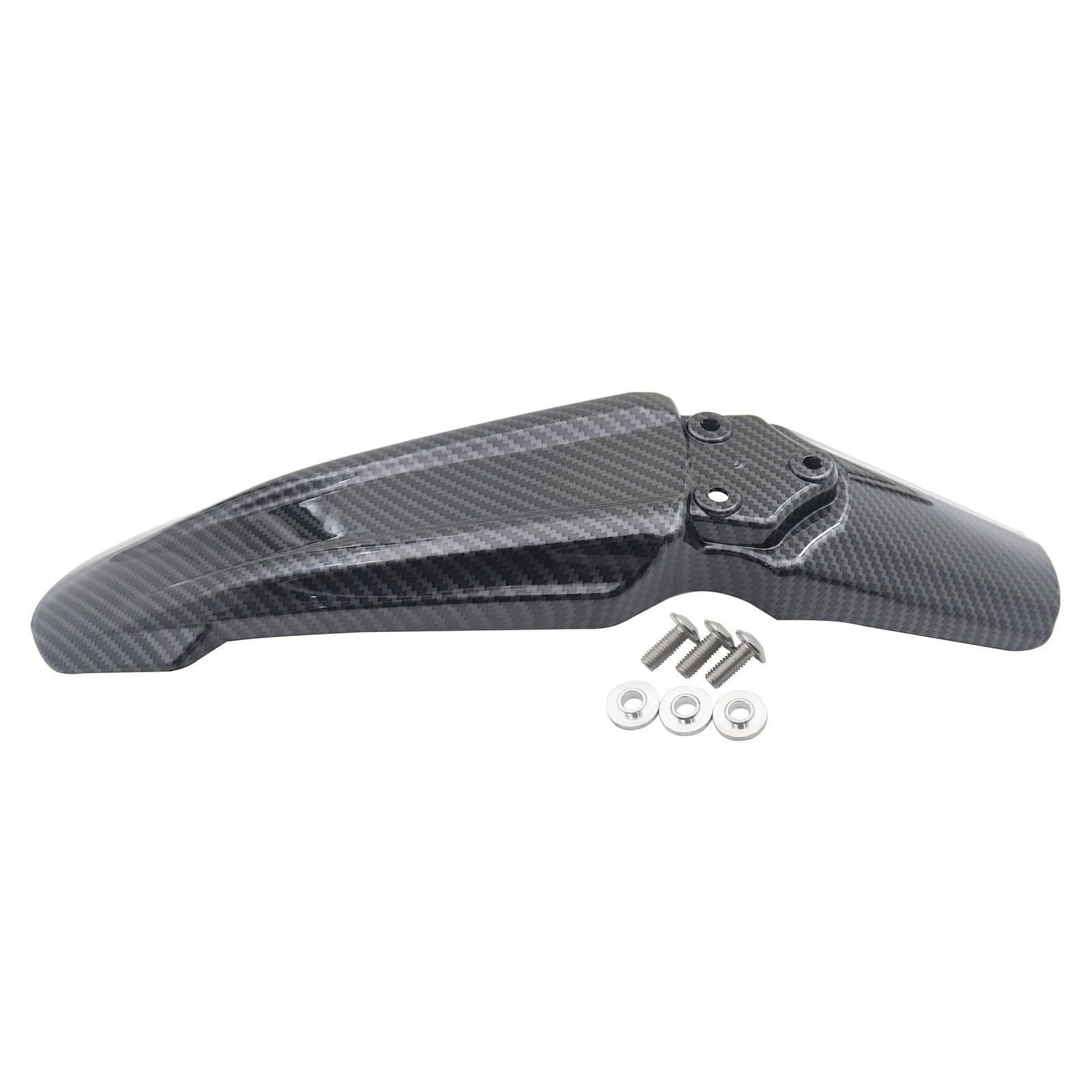 Koło przedłużenie błotnika Błotniki przedniego błotnika motocykla pasują do części widelca Sur Ron Light Bee X i S DNM KKE Fastace Motocykl przedni błotnik(Carbon Fiber)