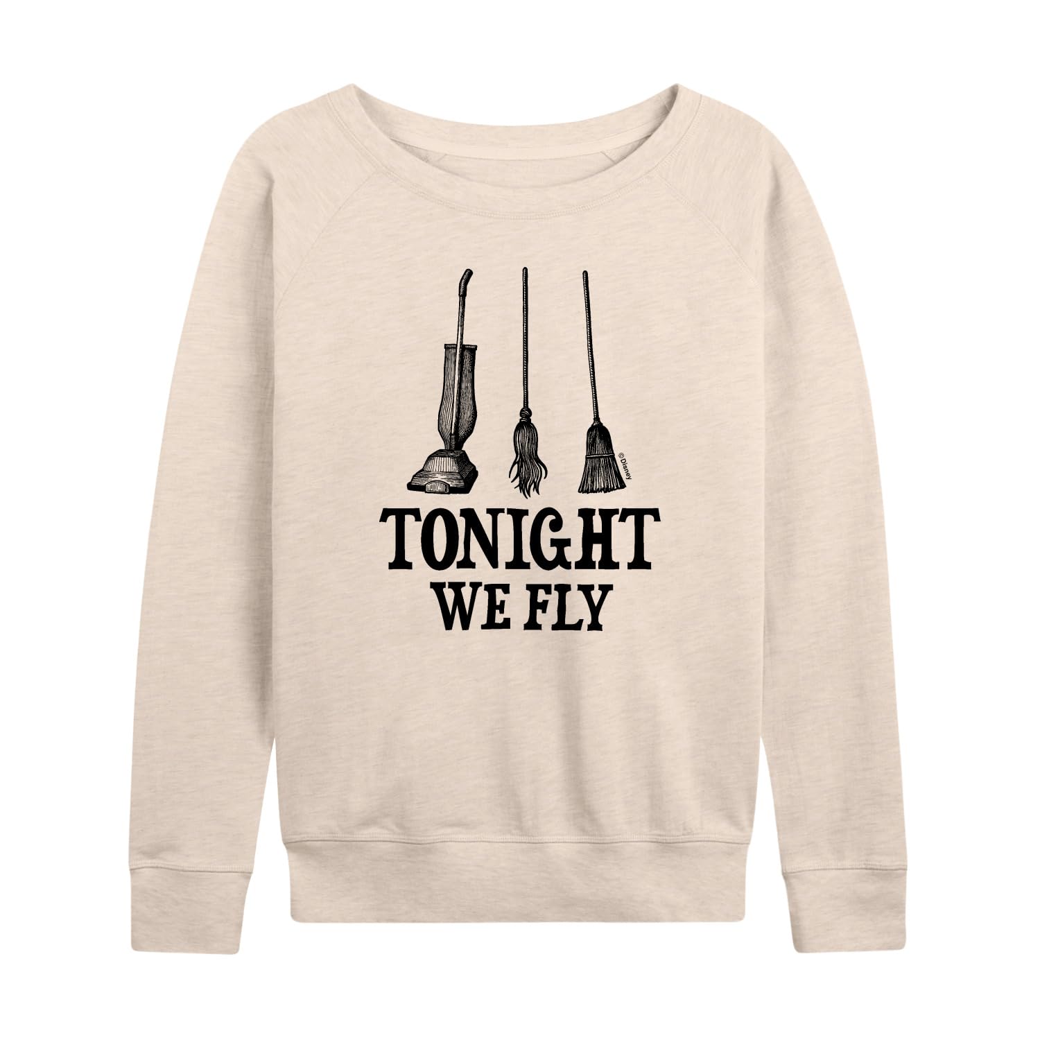 Disney Hocus Pocus - Tonight We Fly - Women's Lightweight French Terry Long Sleeve Shirt