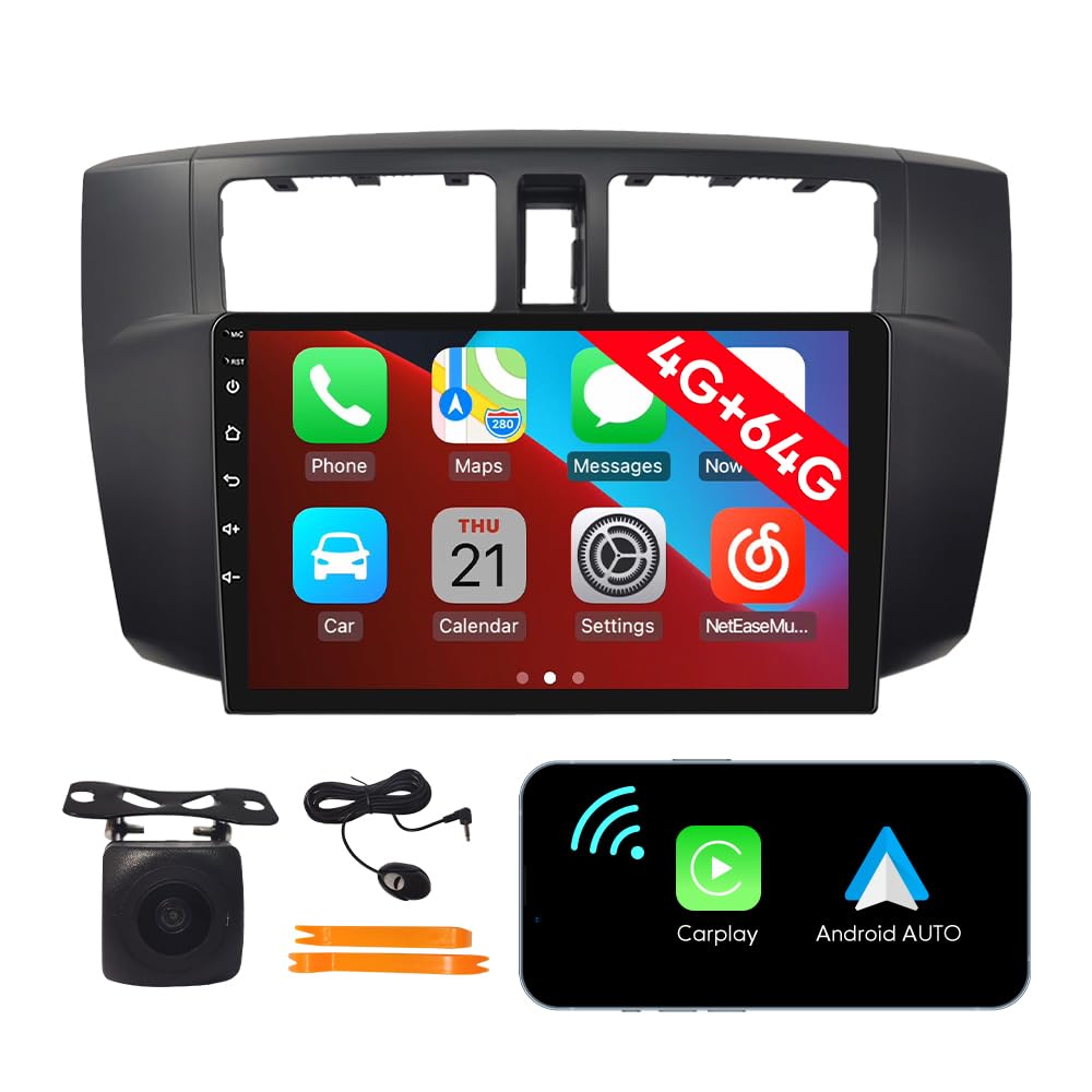 [4G 64G] Android Car Stereo FM Radio Carplay Android Auto 9