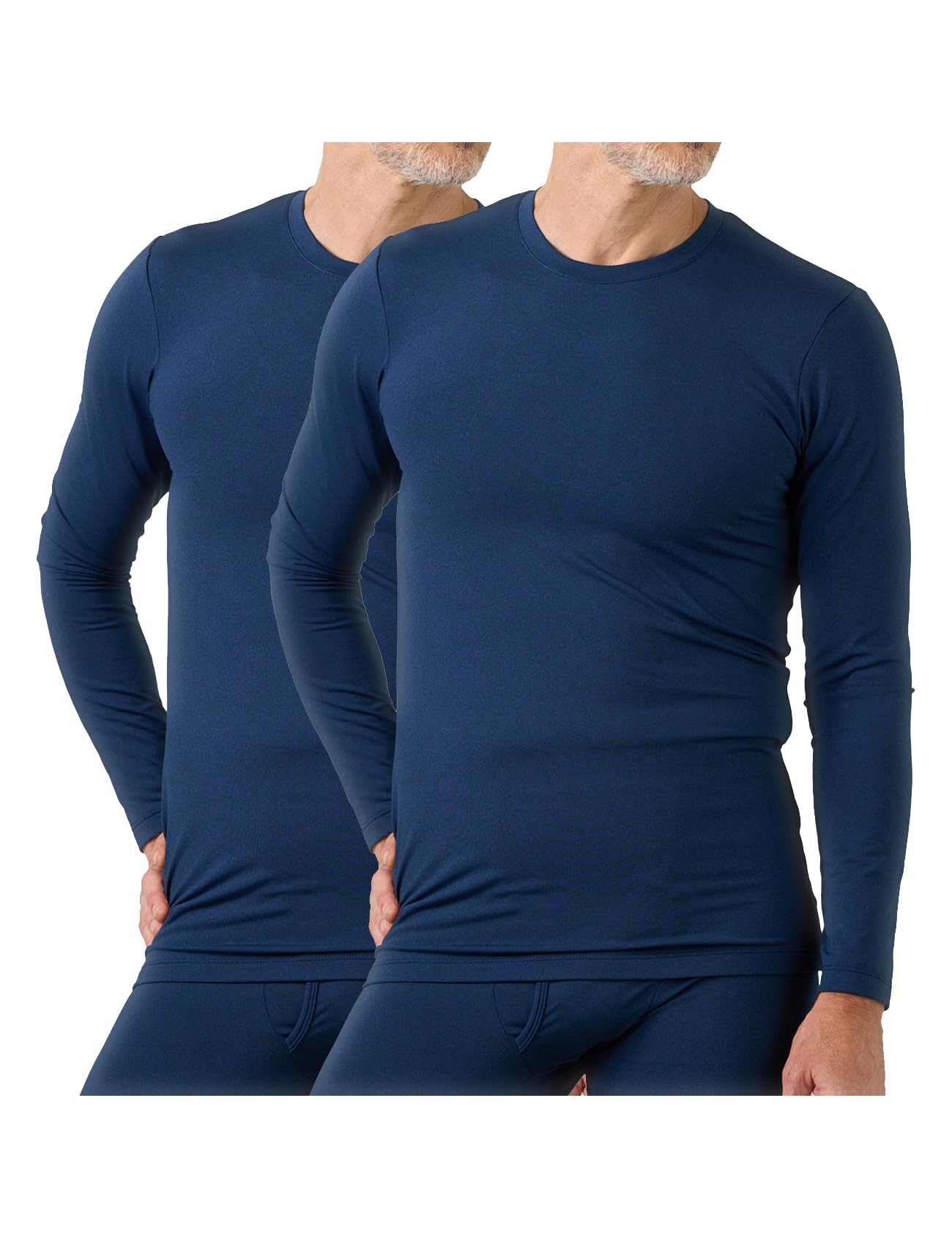 LAPASA Pacco da 2 o 1 Maglia Termica Peso Uomo Maniche Lunghe Canottiera Strato Base - Invernale Sport Allaperto Escursionismo Sci Snowboard M09/M26/M55