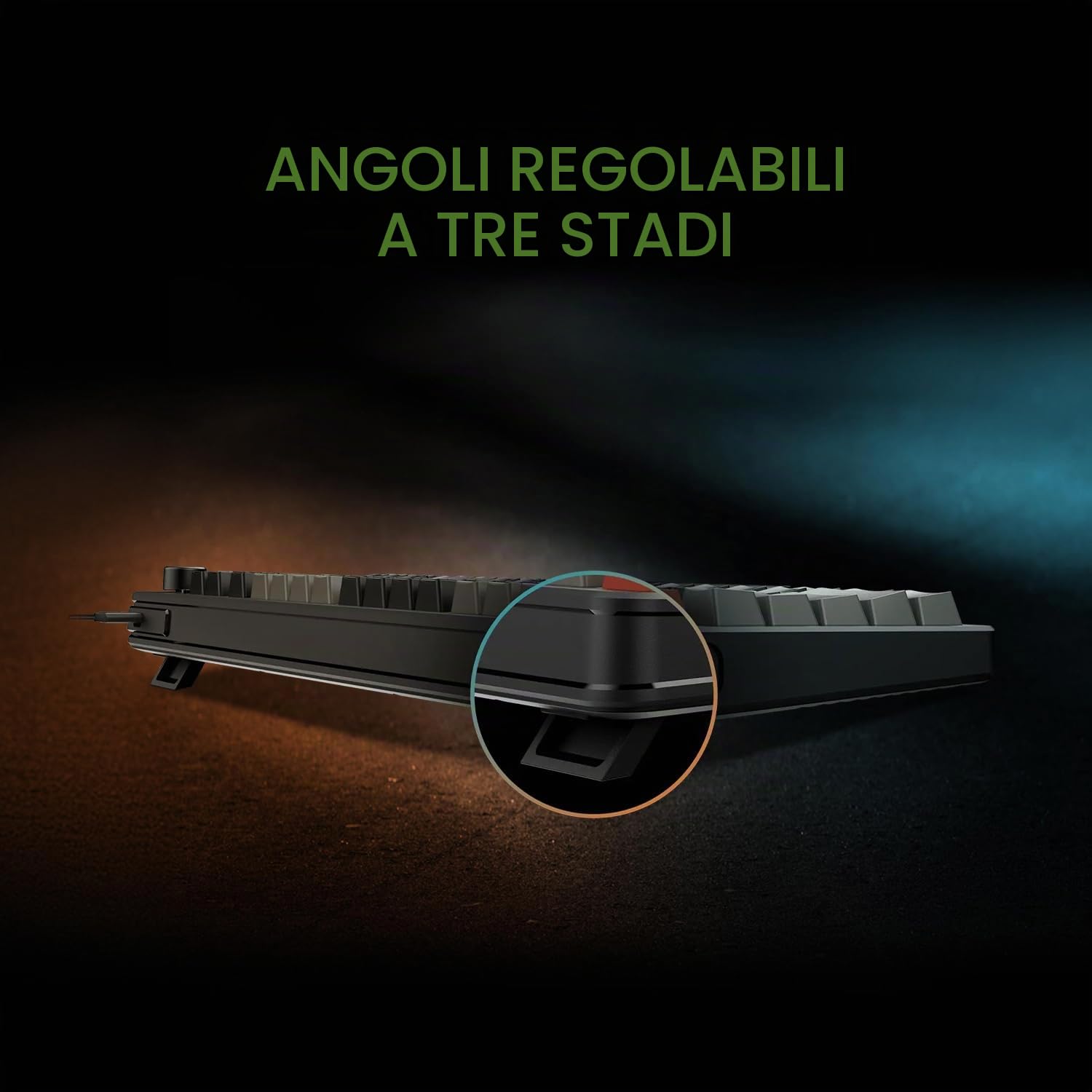 MSI Forge GK110 Combo US - Set tastiera e mouse RGB da gioco, 26 tasti anti-ghosting, sensore ottico 12800 DPI