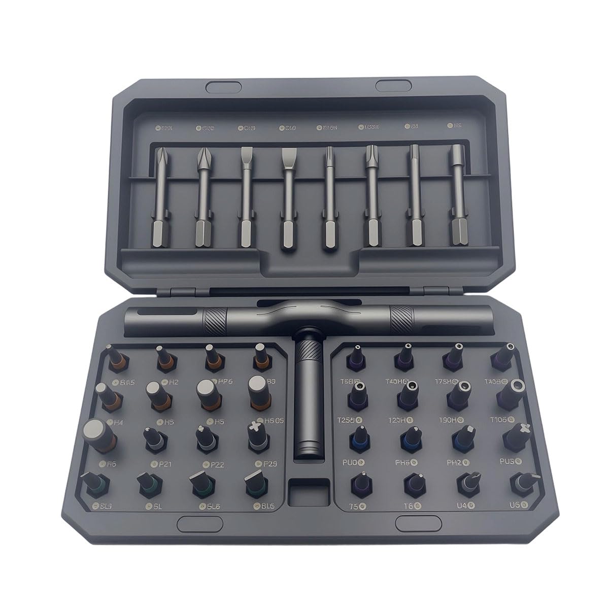 42-in-1 Multifunctional Ratchet Screwdriver Set with Precision Bits, Professional Magnetic Screwdriver Kit with Storage Case - Home Repair Tool for Electronics, Laptop, Furniture, and DIY Projects