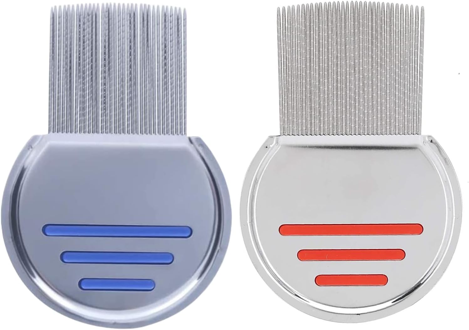 Lice Comb (Pack of 2) Head Lice Treatment, that's Individually Packaged Professional Stainless