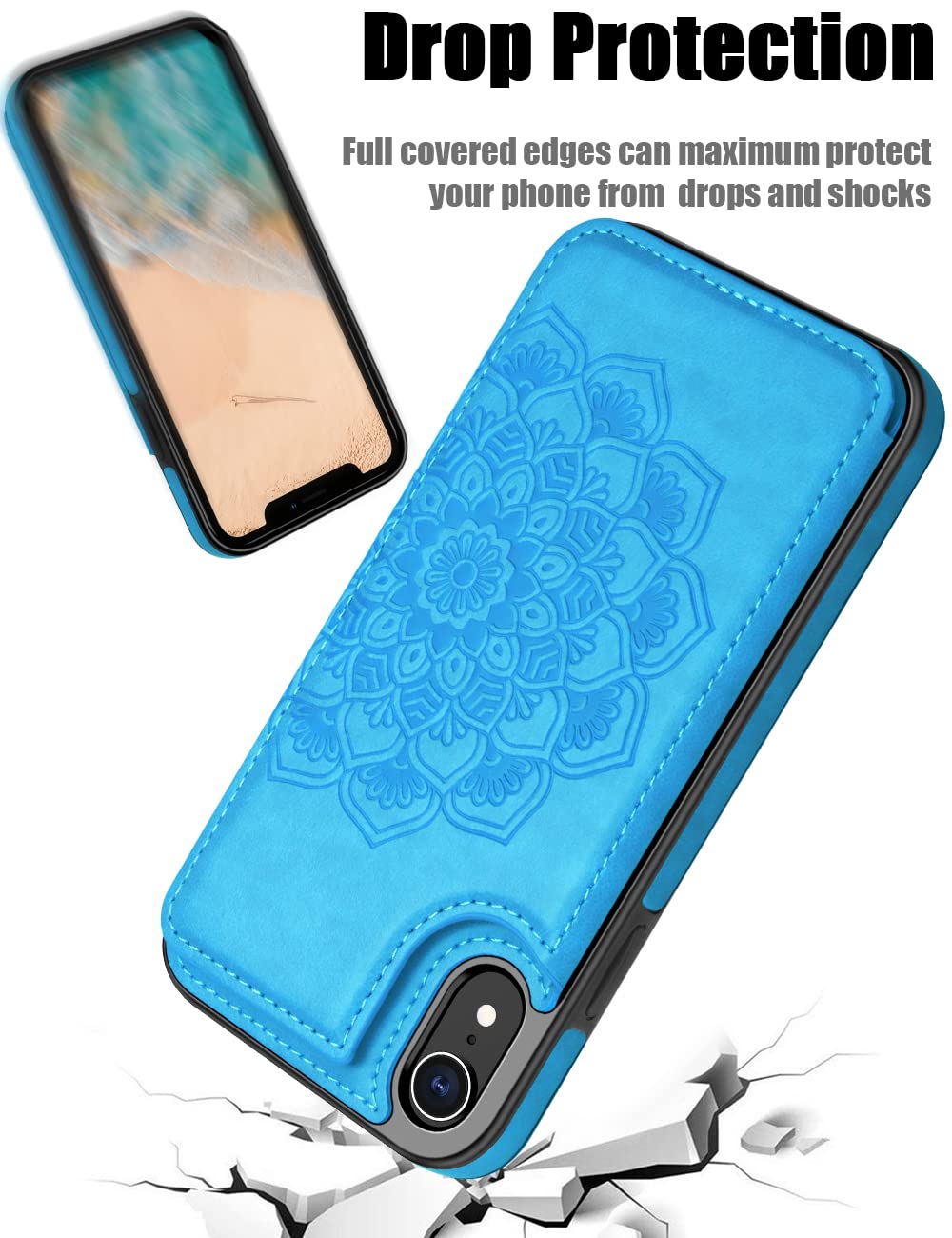 Funda Para IPhone Xr, Funda De Piel Sintética De Alta Calidad