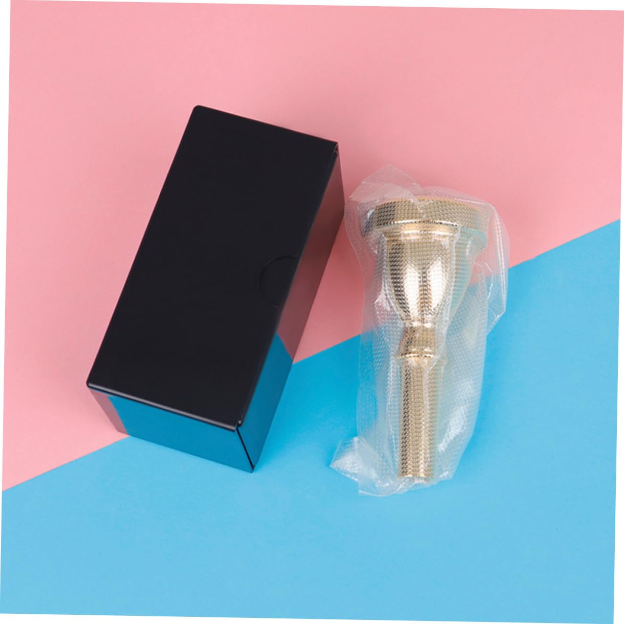 PartyKindom Bocchino per Musicisti in Ottone 14mm di Colore Oro Stabilità e Facile da Rimuovere per Tuba per Musicisti Professionisti e Principianti Professionisti e Principianti