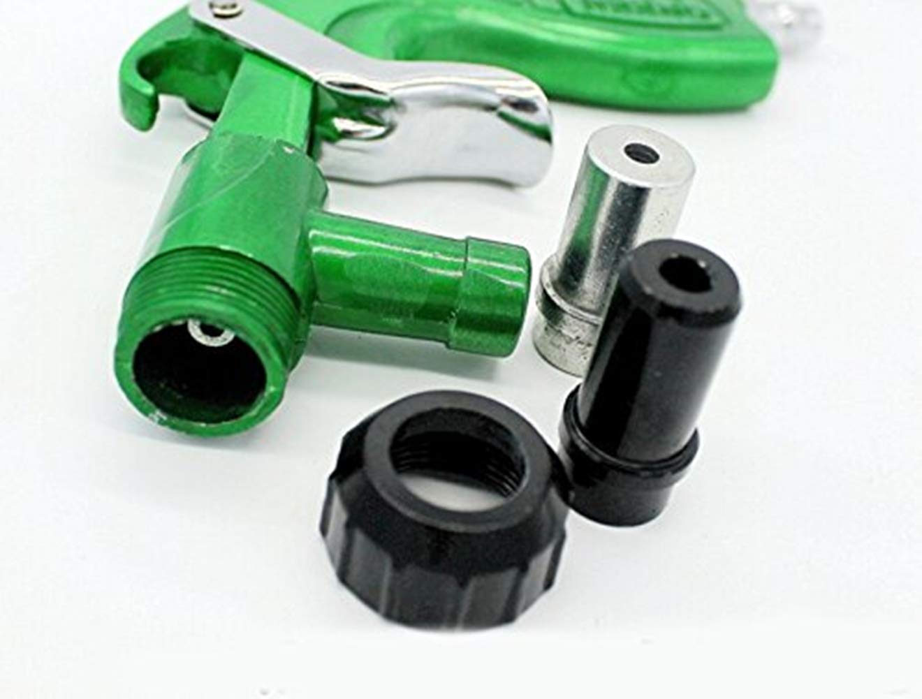 Kit de pistolet à sable PS-2 avec 4 embouts de buse en céramique 5 mm et 6 mm (laser + 4 buses)